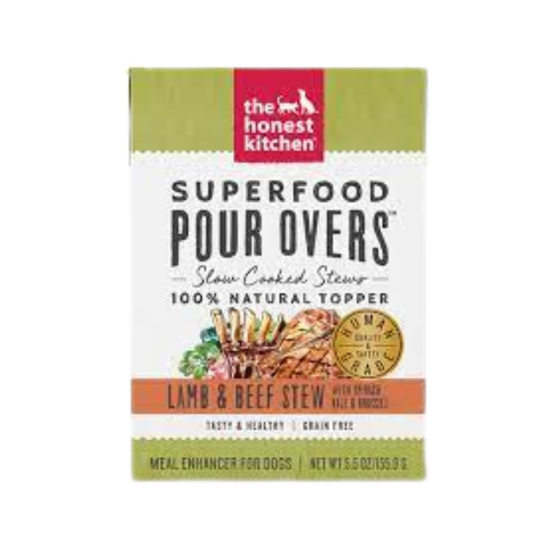 The Honest Kitchen Superfood Pour Overs- Lamb & Beef Stew