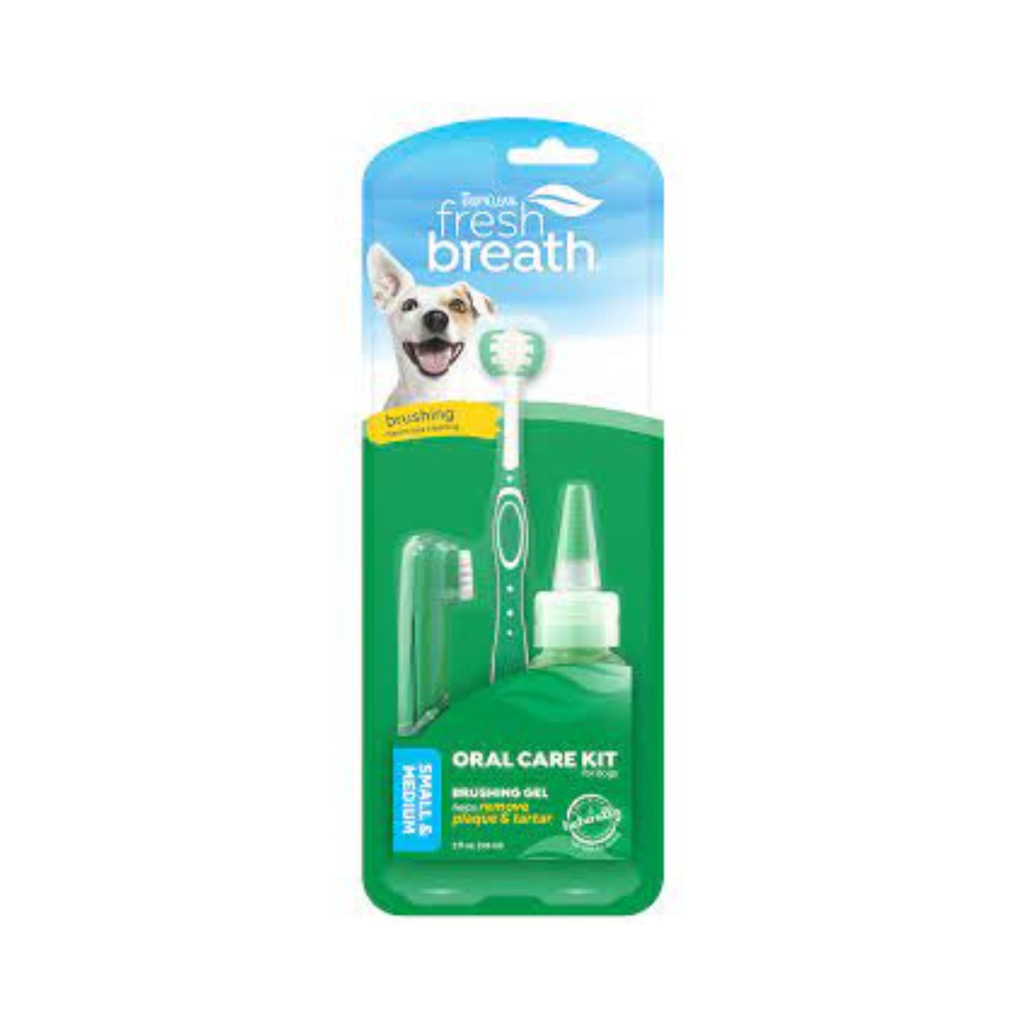 Tropiclean Fresh Breath Oral Care Kit Small & Medium Dog