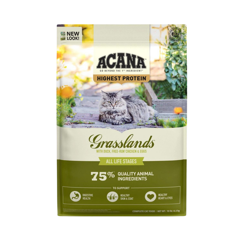 Acana Highest Protein Grasslands Dry Cat Food