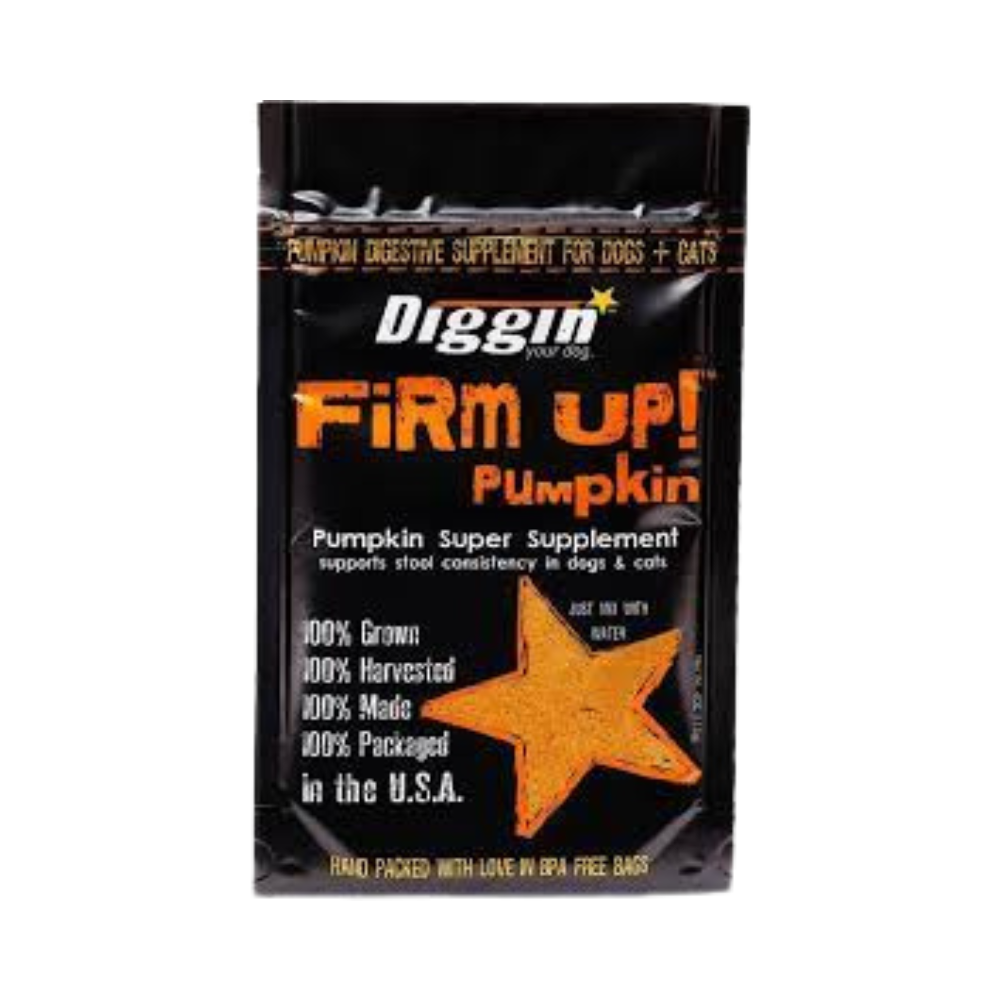 Diggin Firm Up! Pumpkin for Dogs & Cats