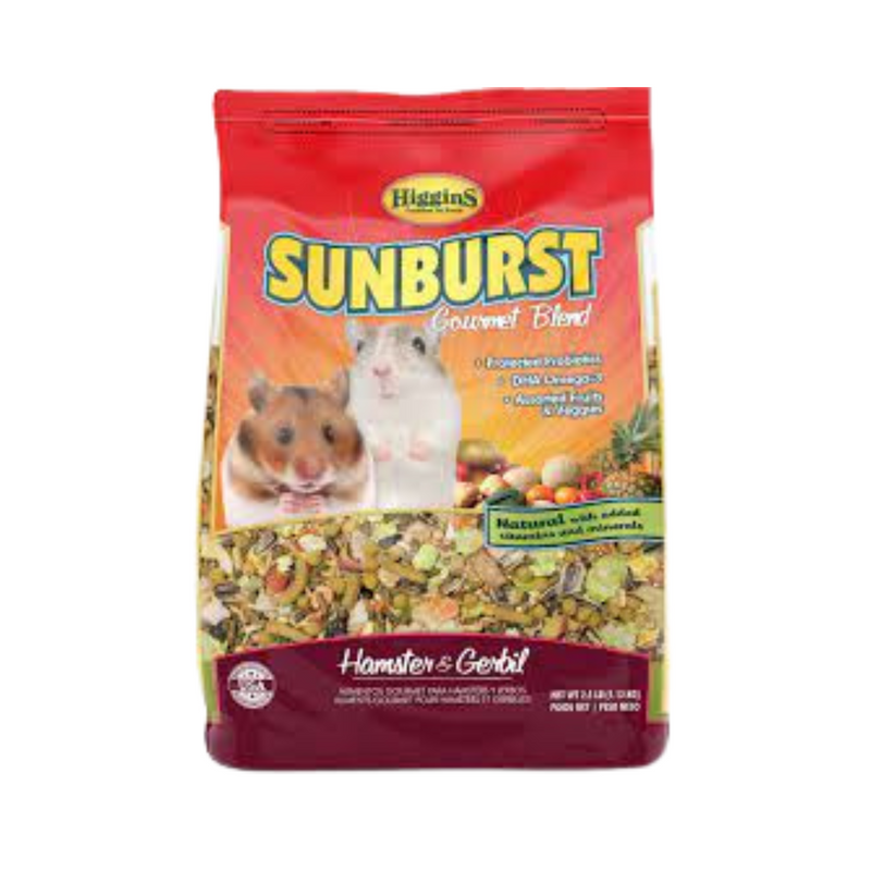 Higgins Sunburst Gourmet Hamster & Gerbil Food