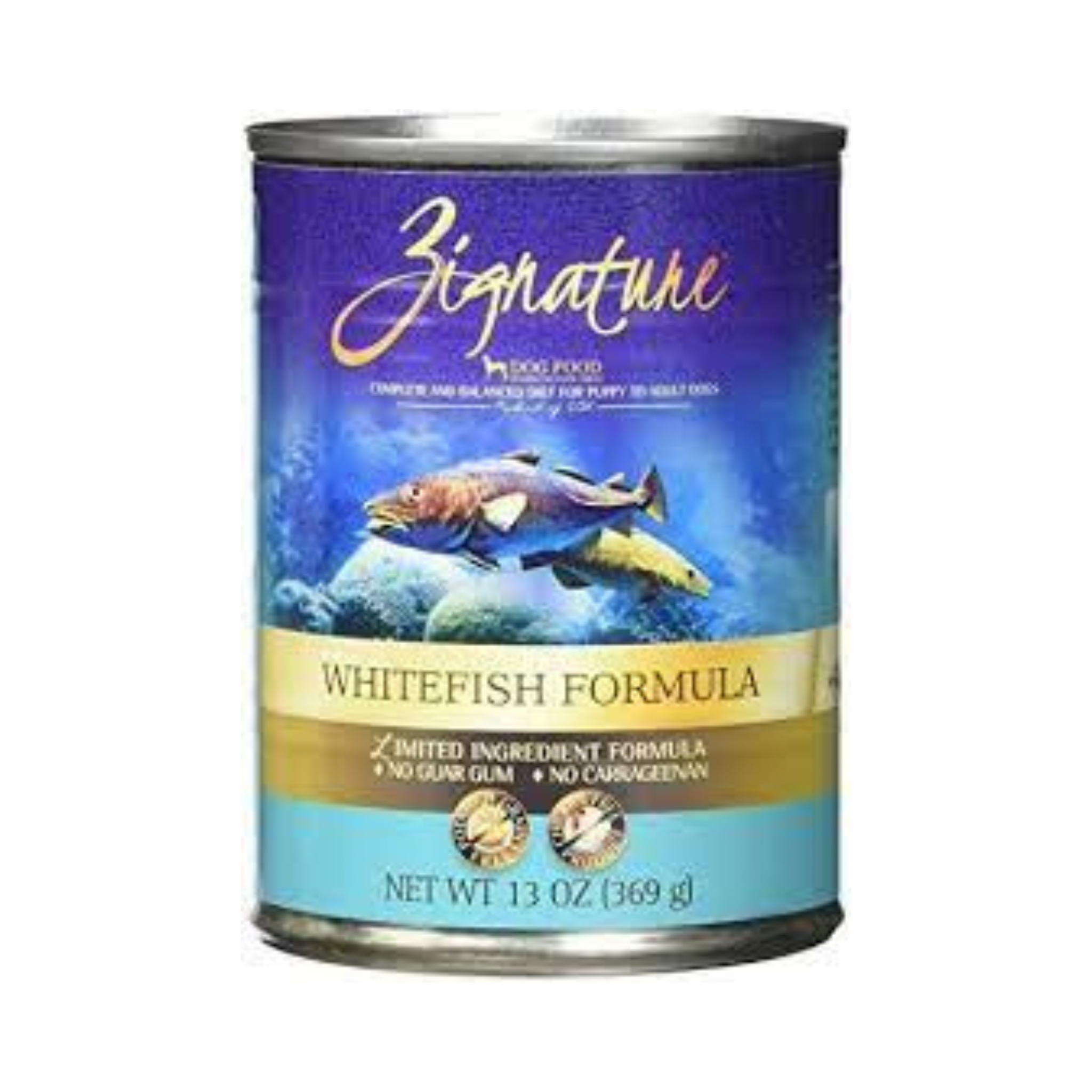 Zignature Whitefish Dog Canned