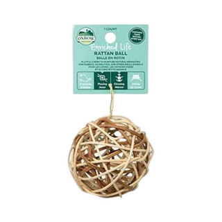 OxBow Rattan Ball Toy