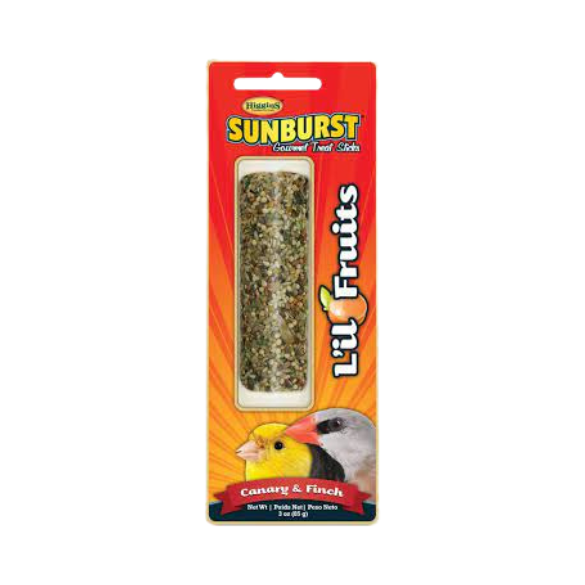Higgins Sunburst L’il Fruits Stick For Canary and Finch