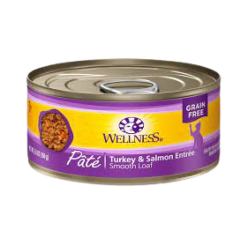 Wellness Turkey & Salmon Pate Cat Canned