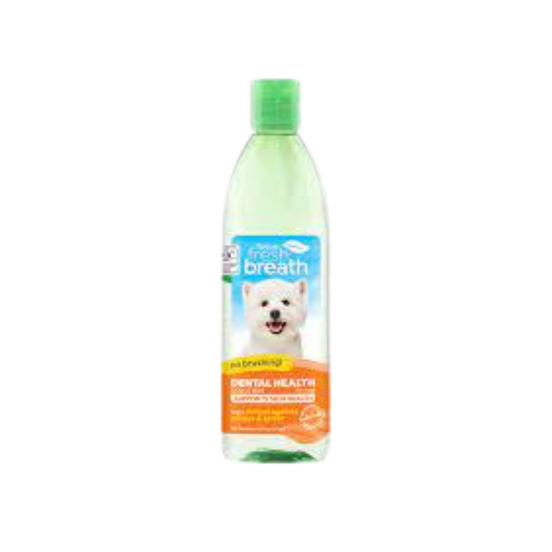 Tropiclean Fresh Breath Dog Water Additive- Skin & Coat