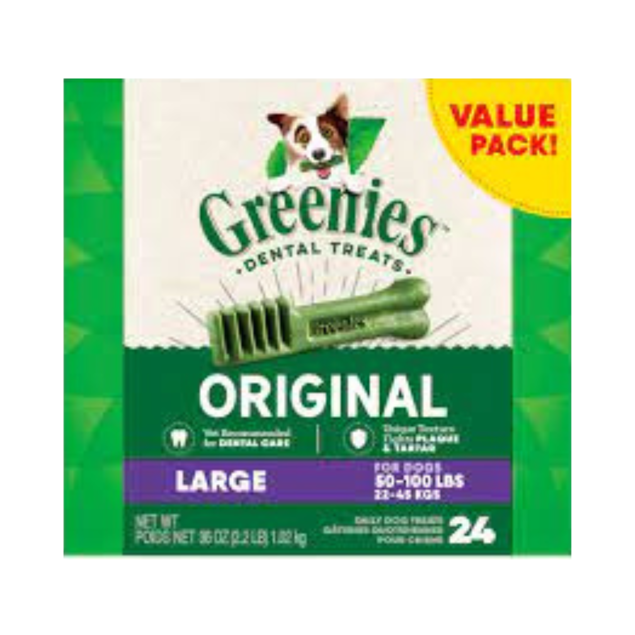 Greenies Dental Dog Treats- Large