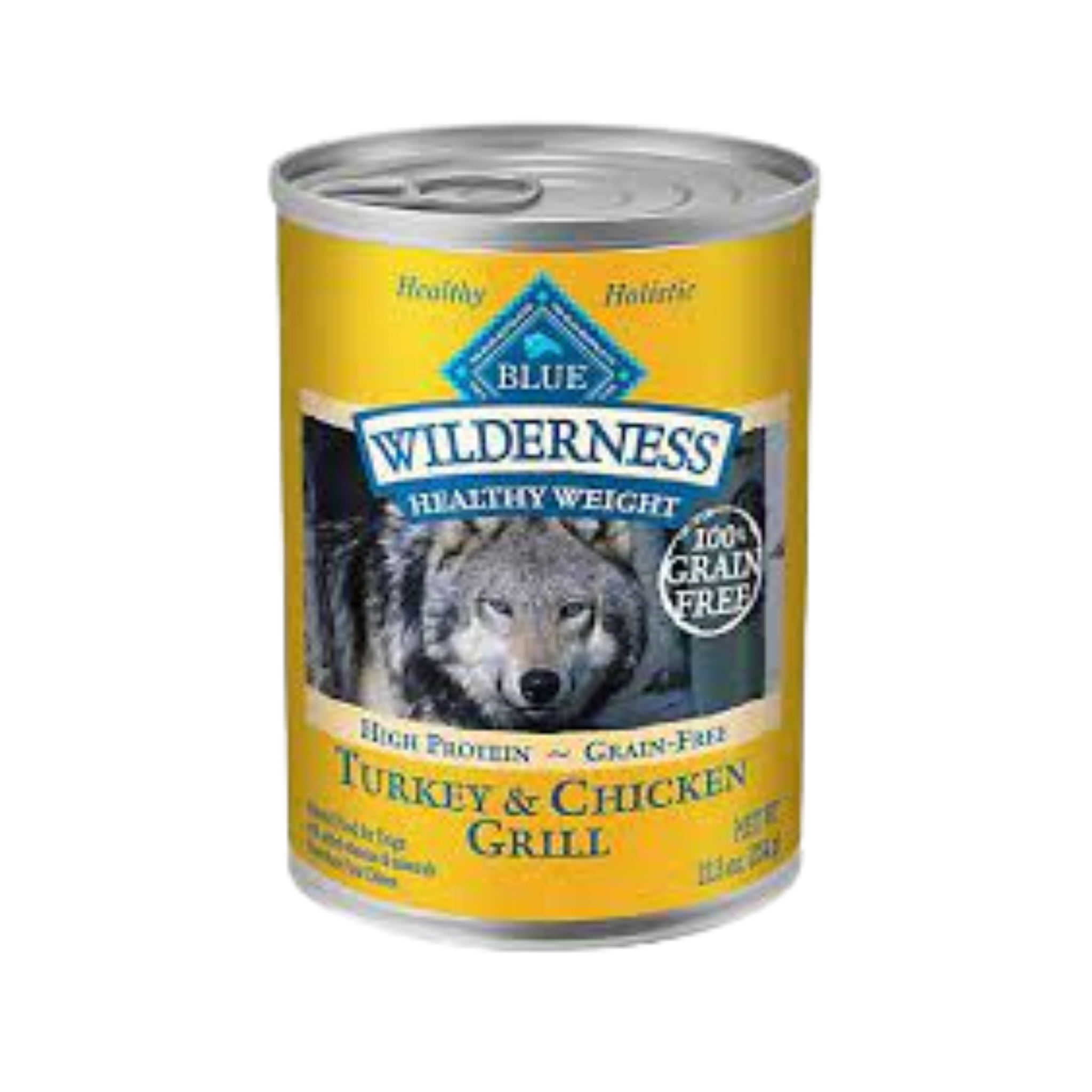 Blue Buffalo Wilderness Healthy Weight Adult Turkey and Chicken Grill Dog Canned