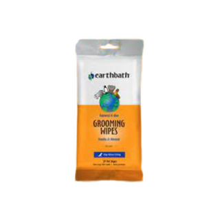 EarthBath Grooming Wipes Vanilla and Almond