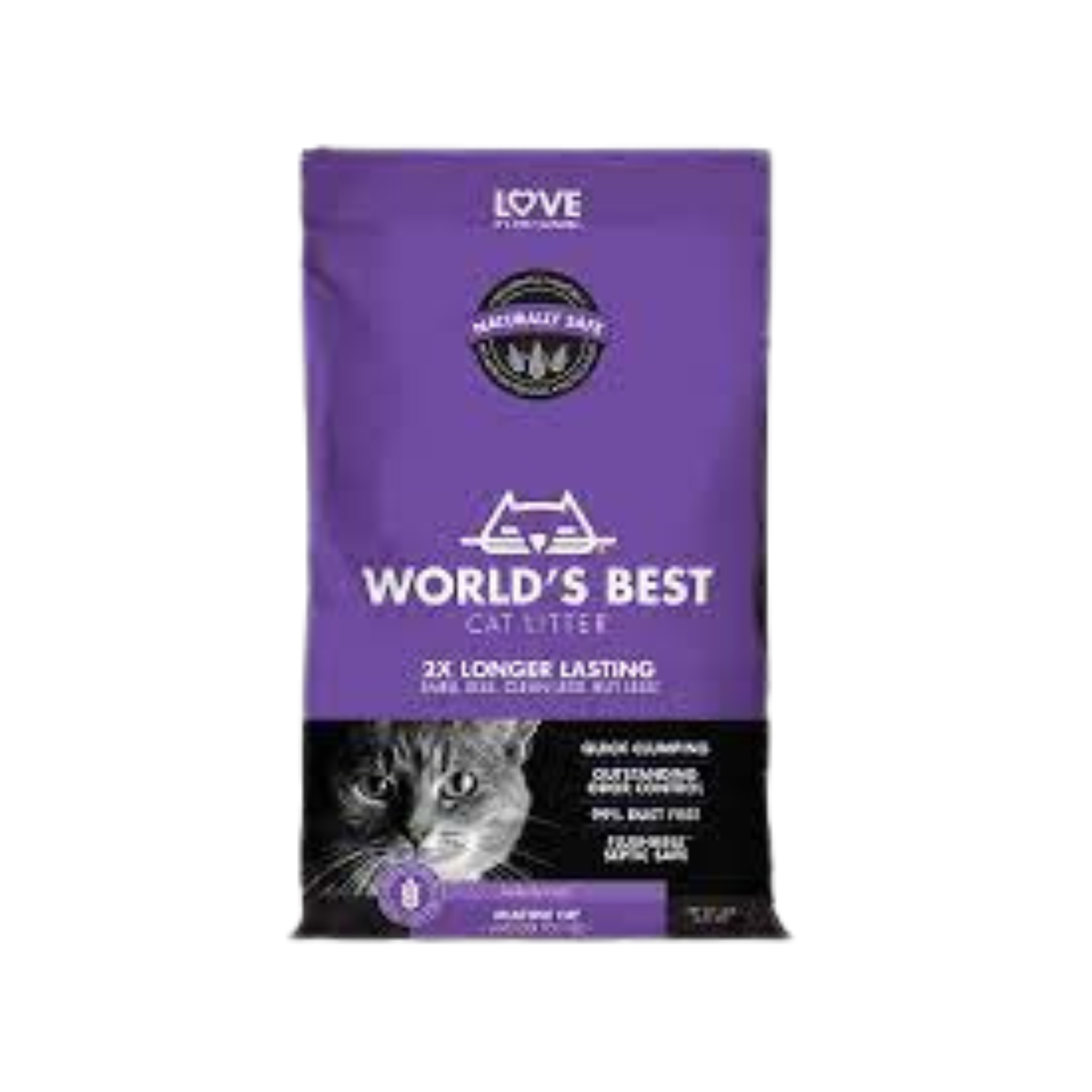 World's Best Cat Litter- Lavender Scented Multiple Cat Clumping