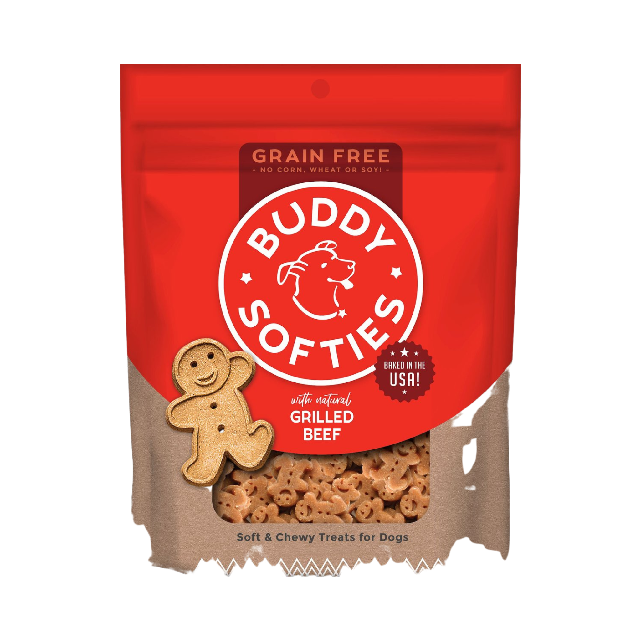 Buddy Biscuits- Soft & Chewy Grilled Beef