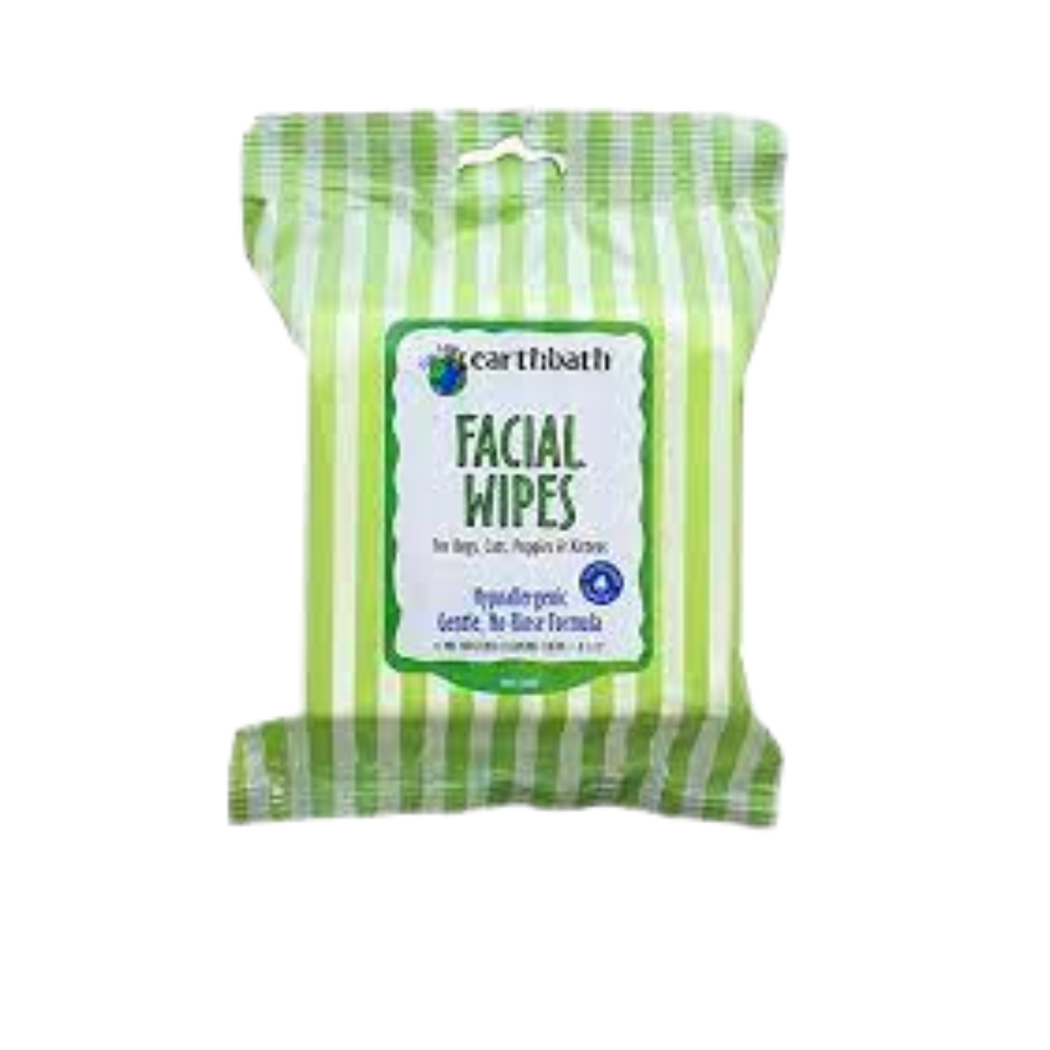 Earthbath Facial Wipes For Dogs, Cats, Puppies & Kittens 25 Ct.