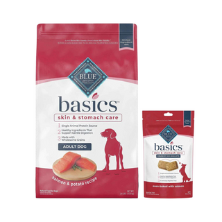 Blue Buffalo Basics Adult Salmon and Potato Dry Dog Food